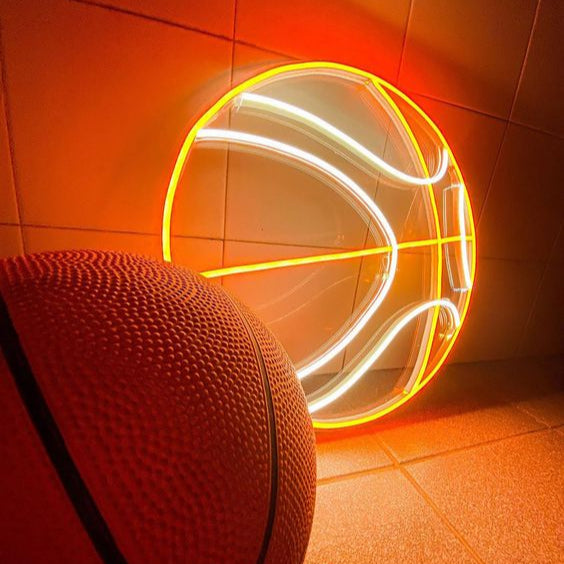 Basketball - Led Neon Wall Art