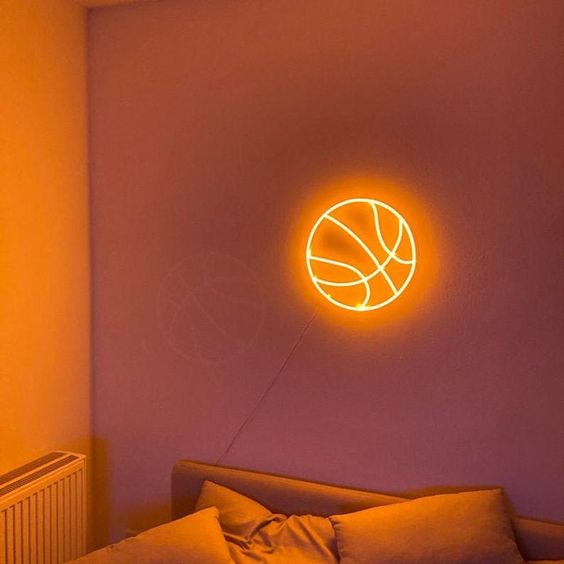 Basketball - Led Neon Wall Art