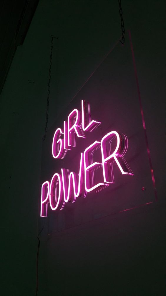 "Girl Power" - LED Neon Sign