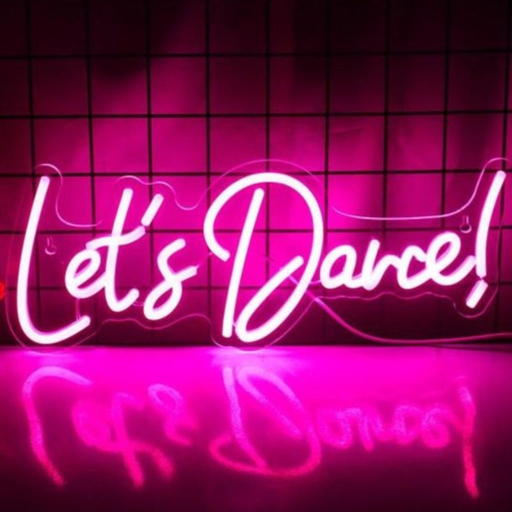 Letβs Dance Neon Sign