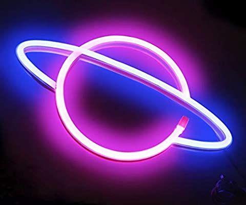 Saturn - LED Neon Sign