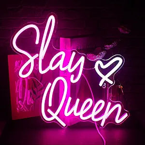 "Slay Queen" - LED Neon Sign