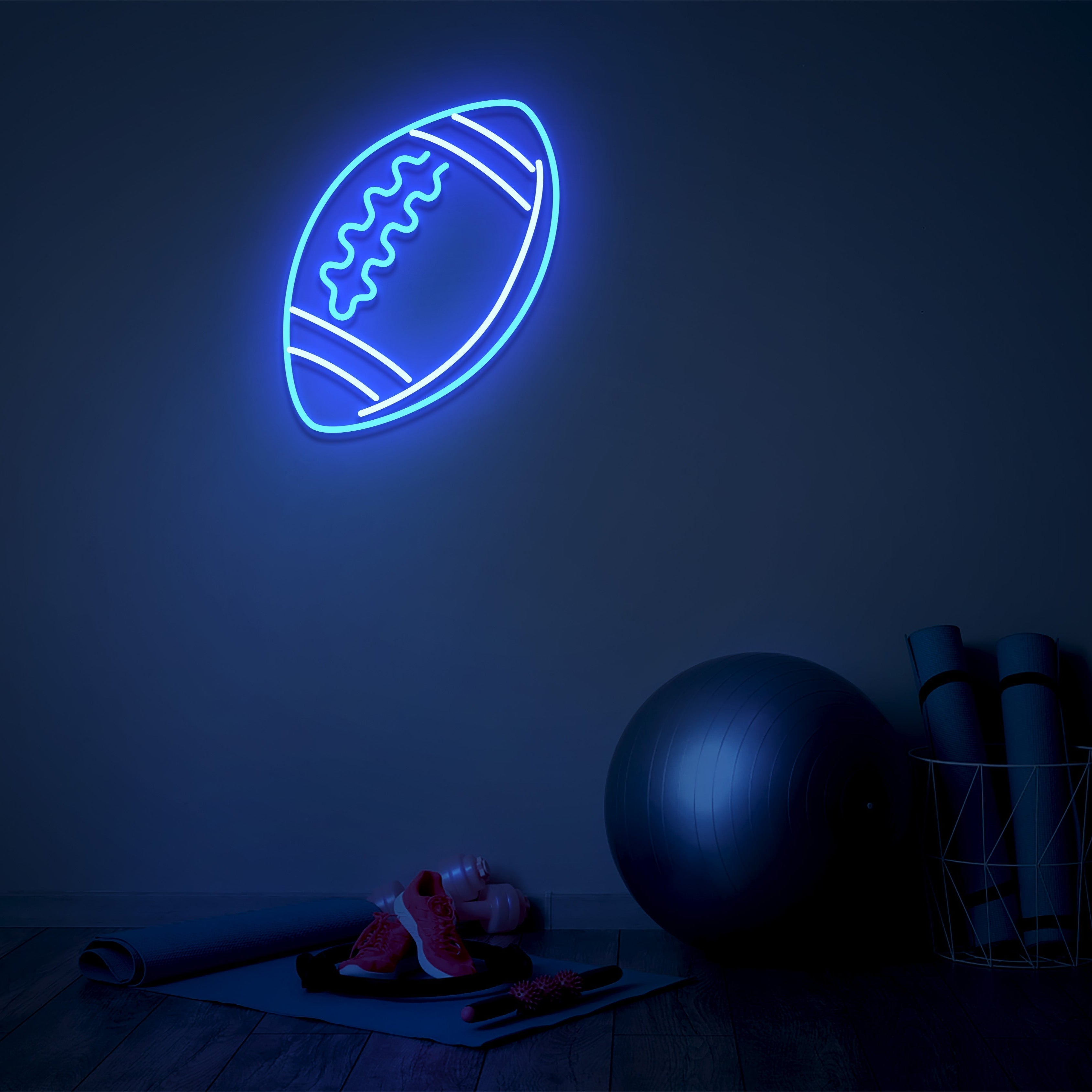 Football - LED Neon Wall Art