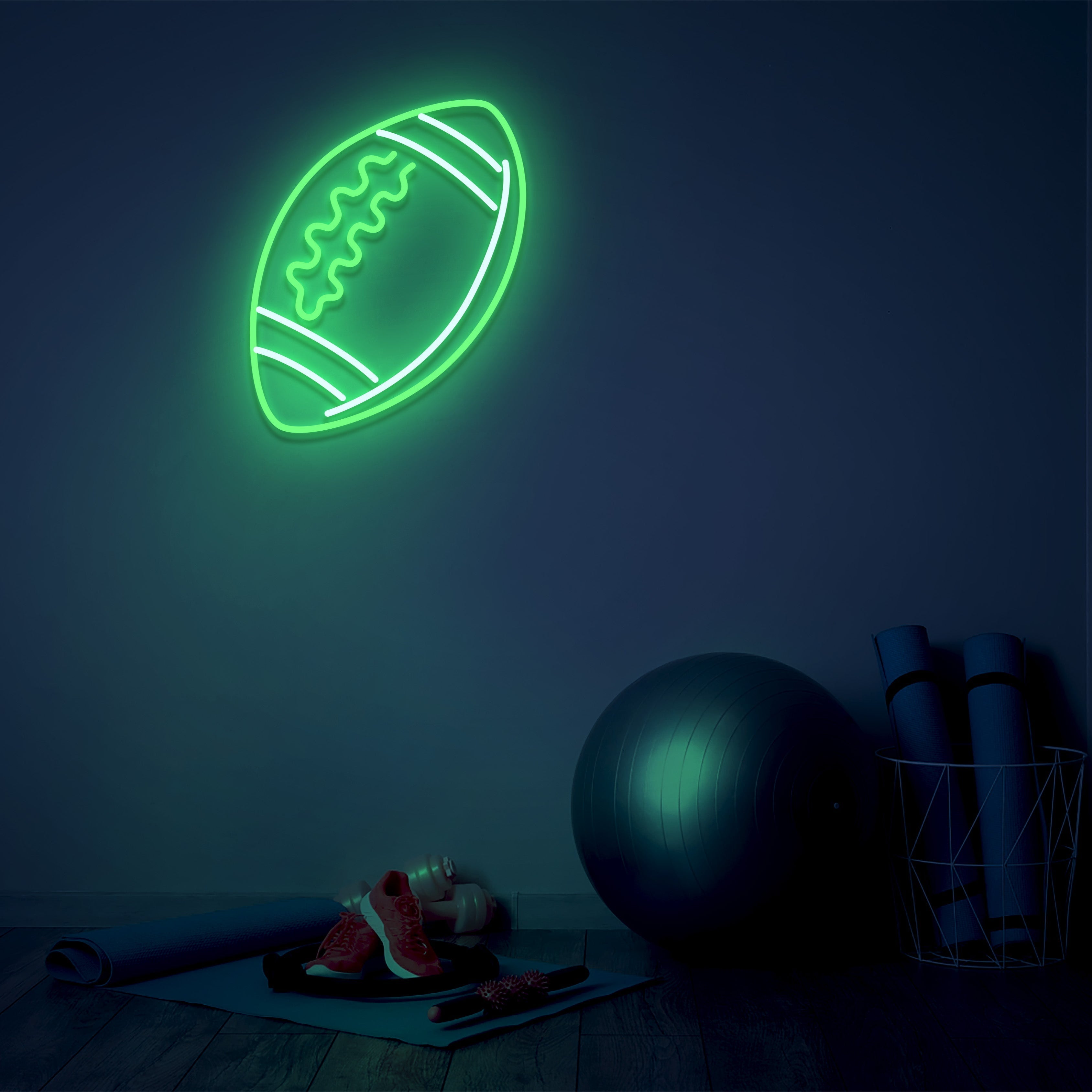 Football - LED Neon Wall Art
