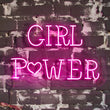 "Girl Power" - LED Neon Sign