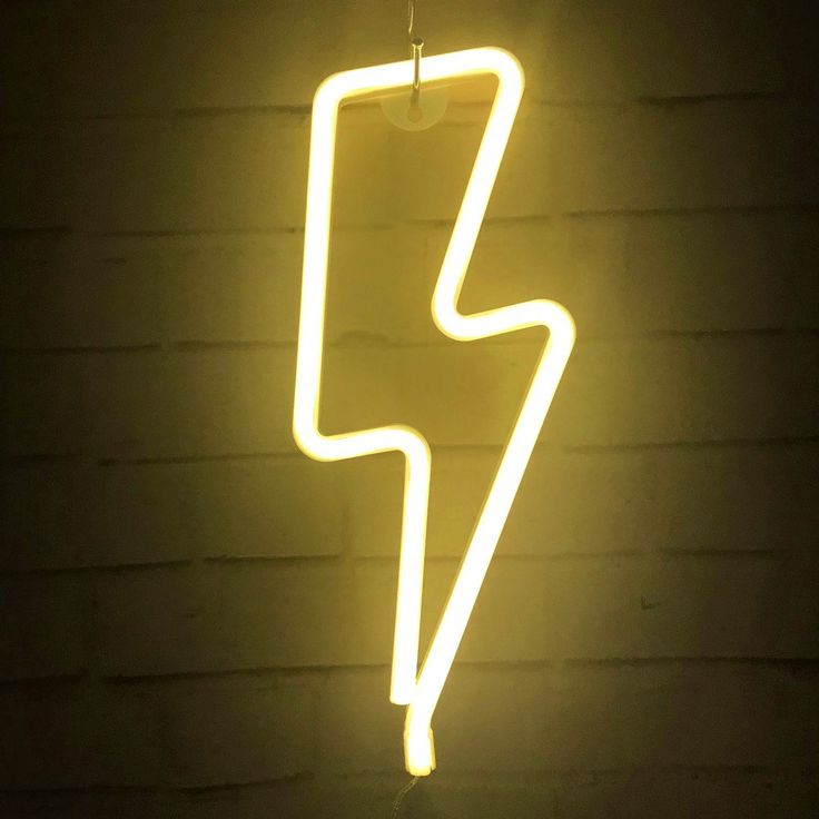 Lightening - LED Neon Sign
