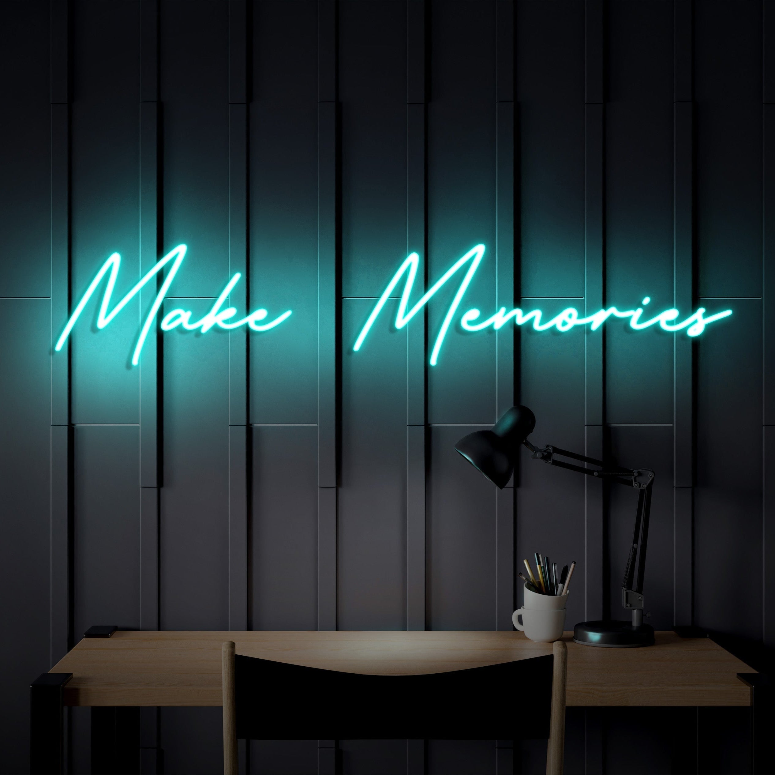 "Make Memories" - LED Neon Sign