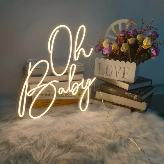 Oh Baby - LED Neon Sign