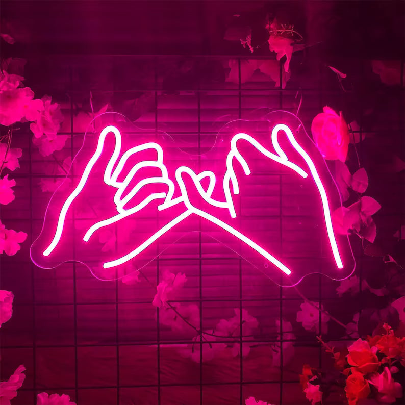 Promise - LED Neon Sign Wall Art