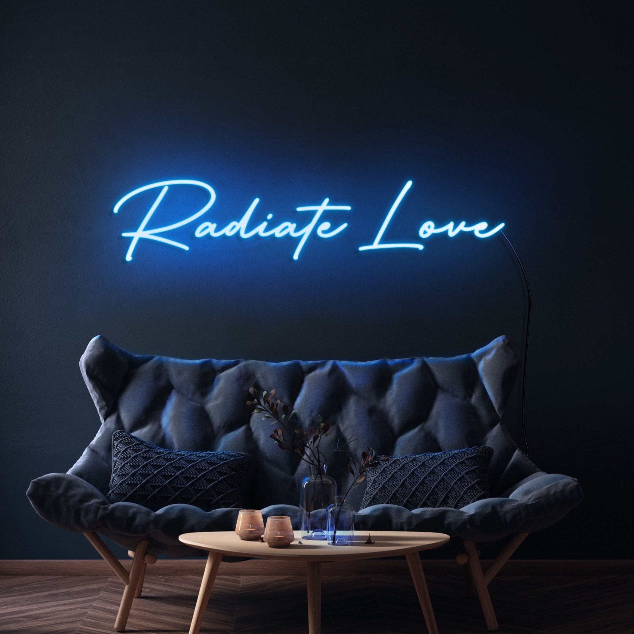 Radiate Love - LED Neon Sign Bedroom
