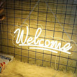 Welcome Neon Sign